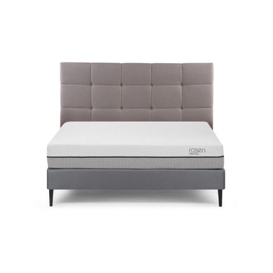 Cama Pratta Rosen 2 Plazas + Colchn + Respaldo Issey Vison
