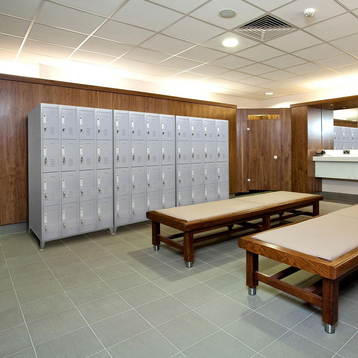 MALETEK - Locker 16 Casilleros de Metal