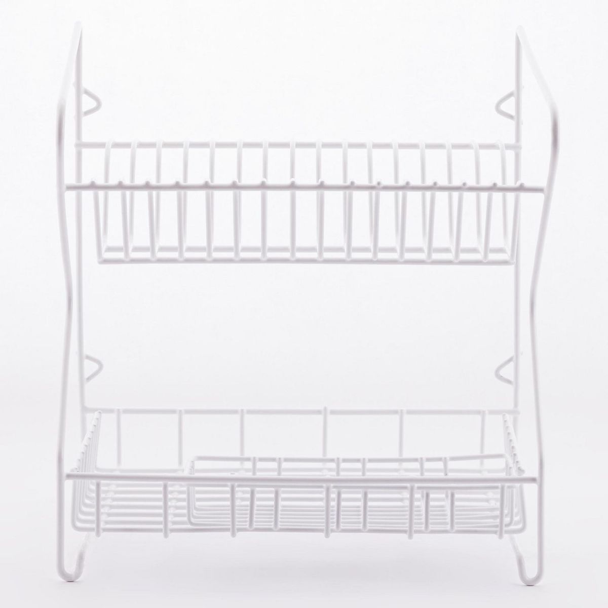  - Escurridor de Platos 2 Niveles Blanco