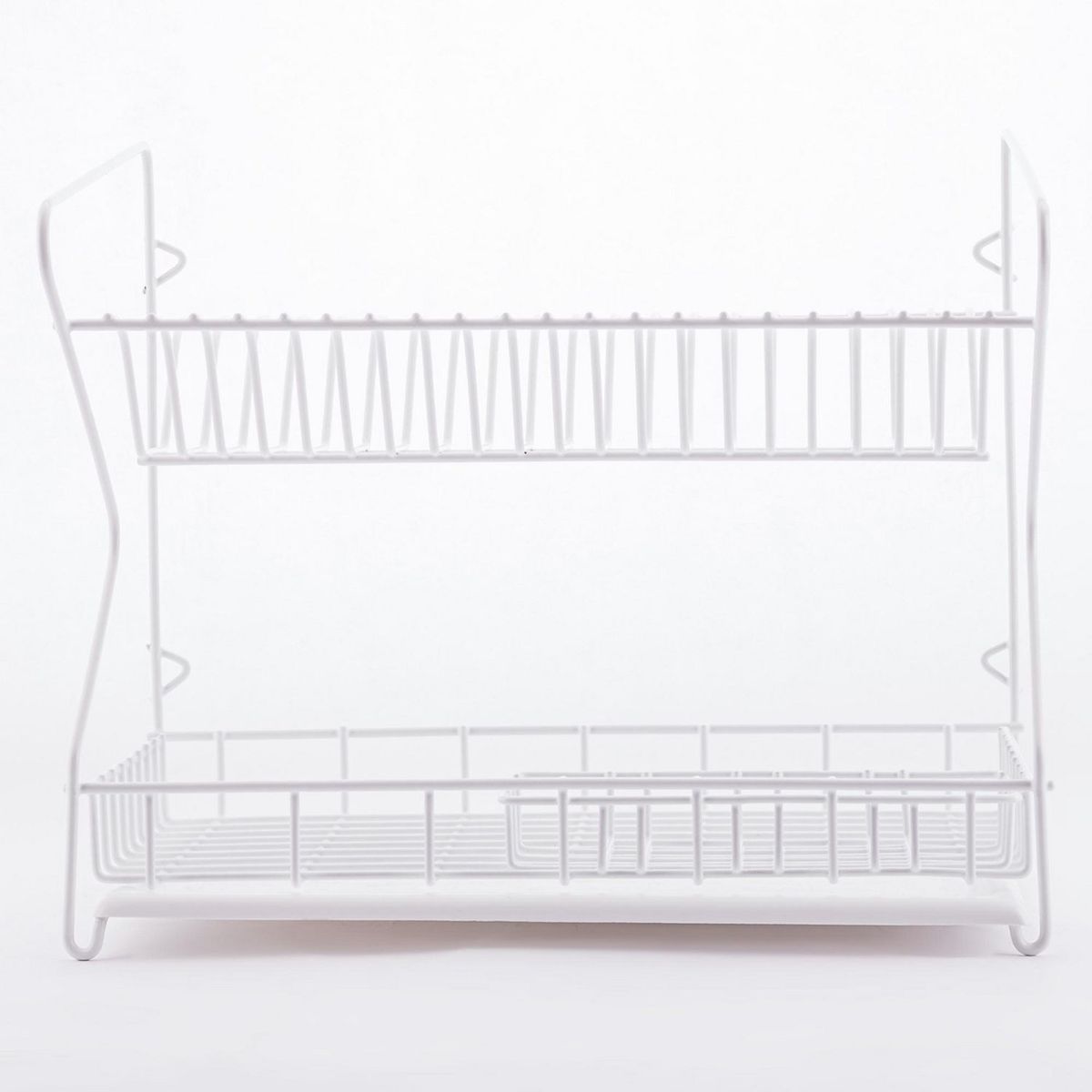  - Escurridor de Platos 2 Niveles Blanco