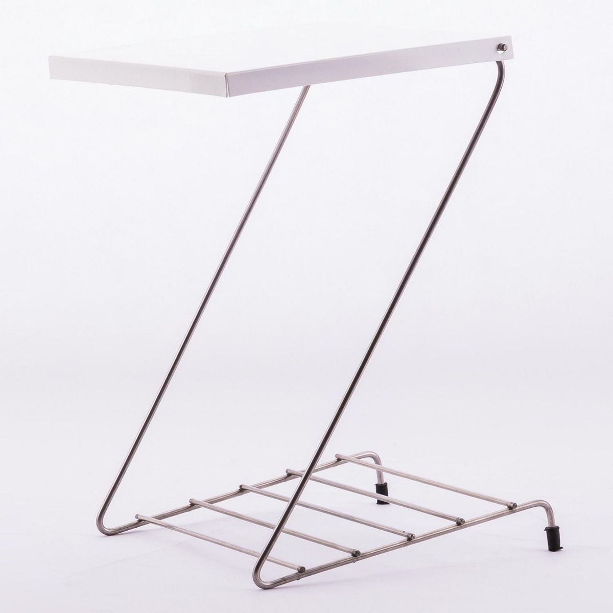  - Tacho Basurero con Tapa Mediano Acero