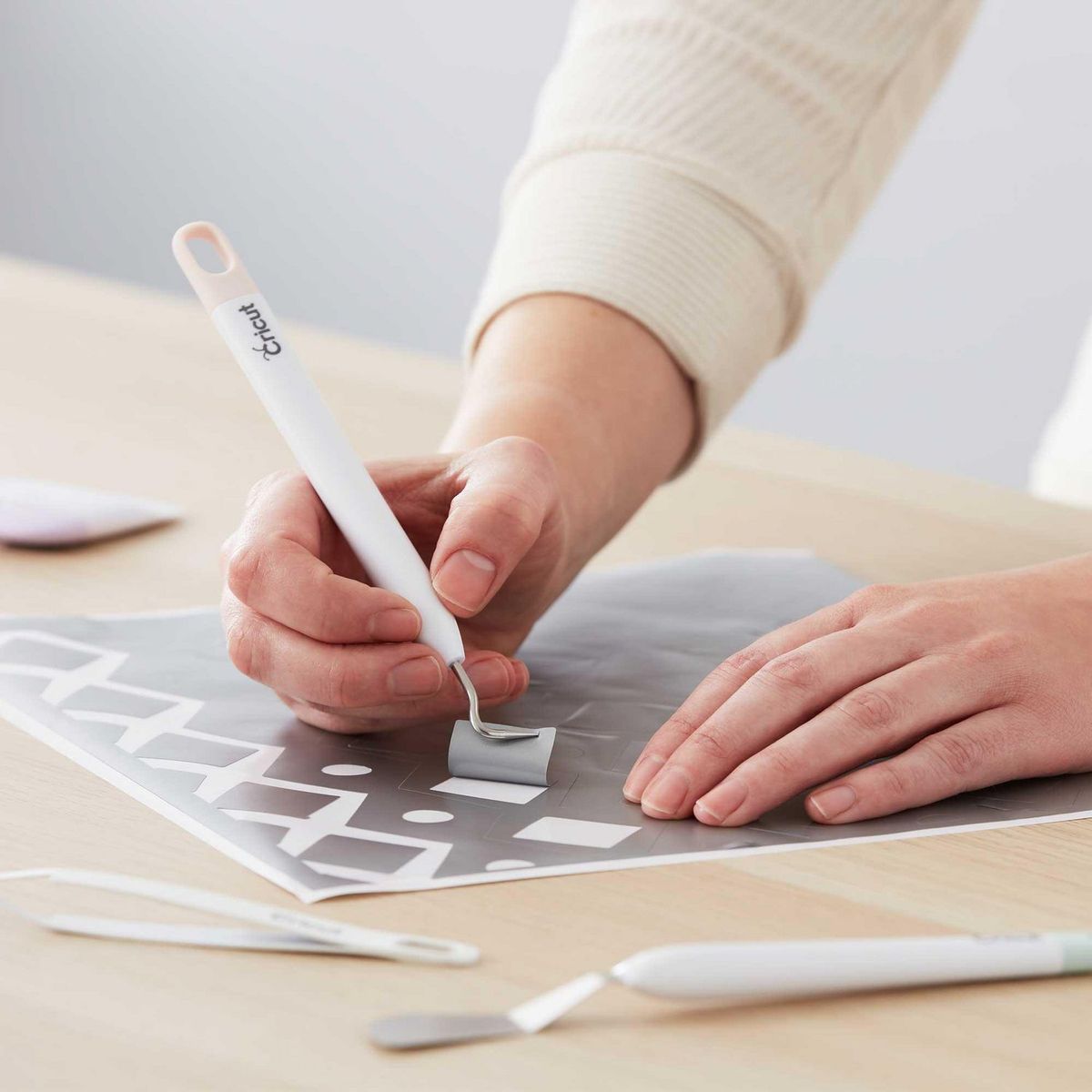 Cricut - Hook Pelador Cricut Rosado