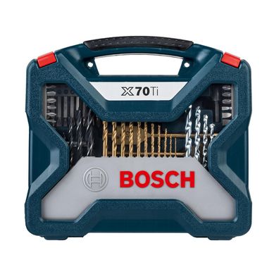 Set Puntas y Brocas Titanio Bosch X-Line 70 unidades