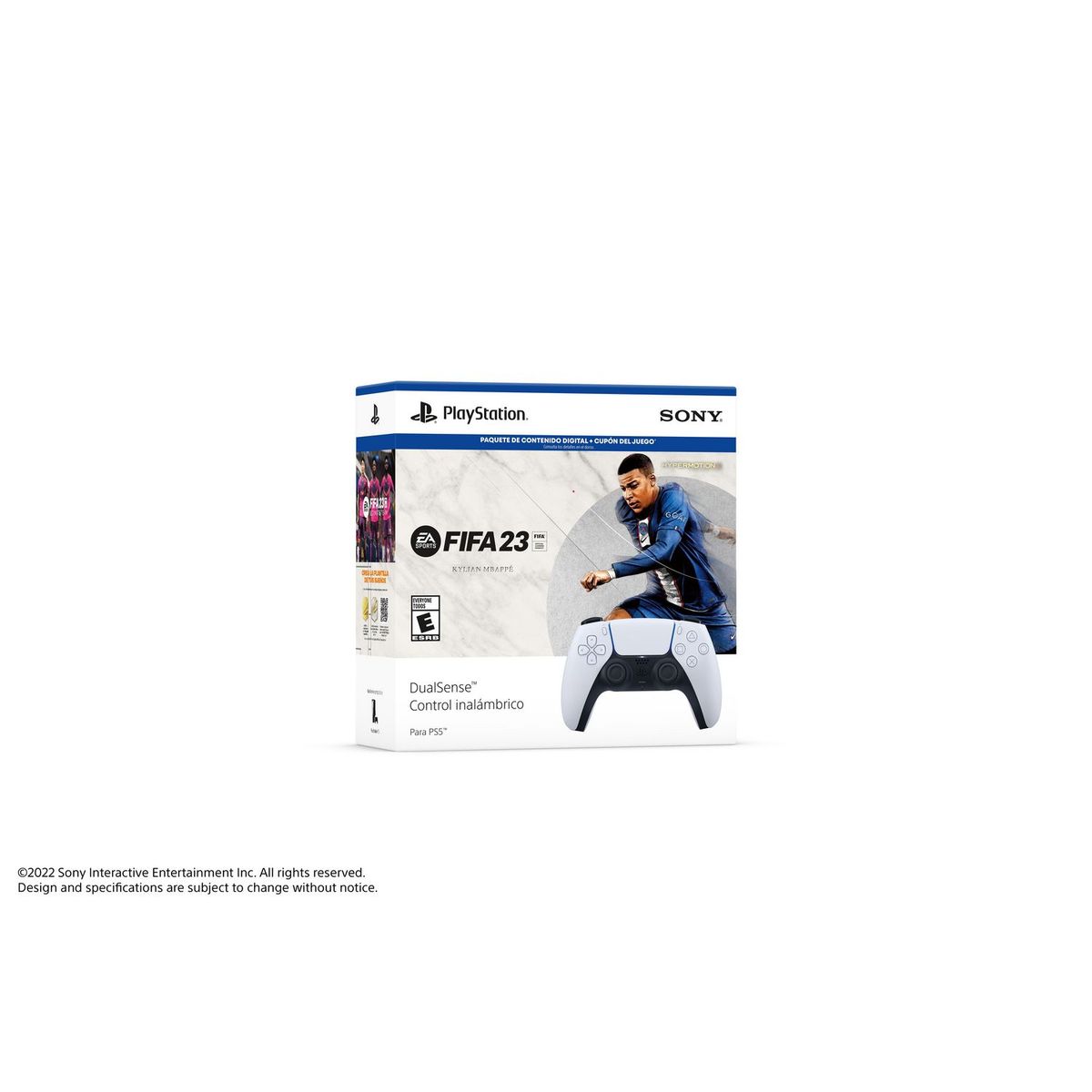 PLAYSTATION - Control PS5 Dualsense + FIFA 23 Digital