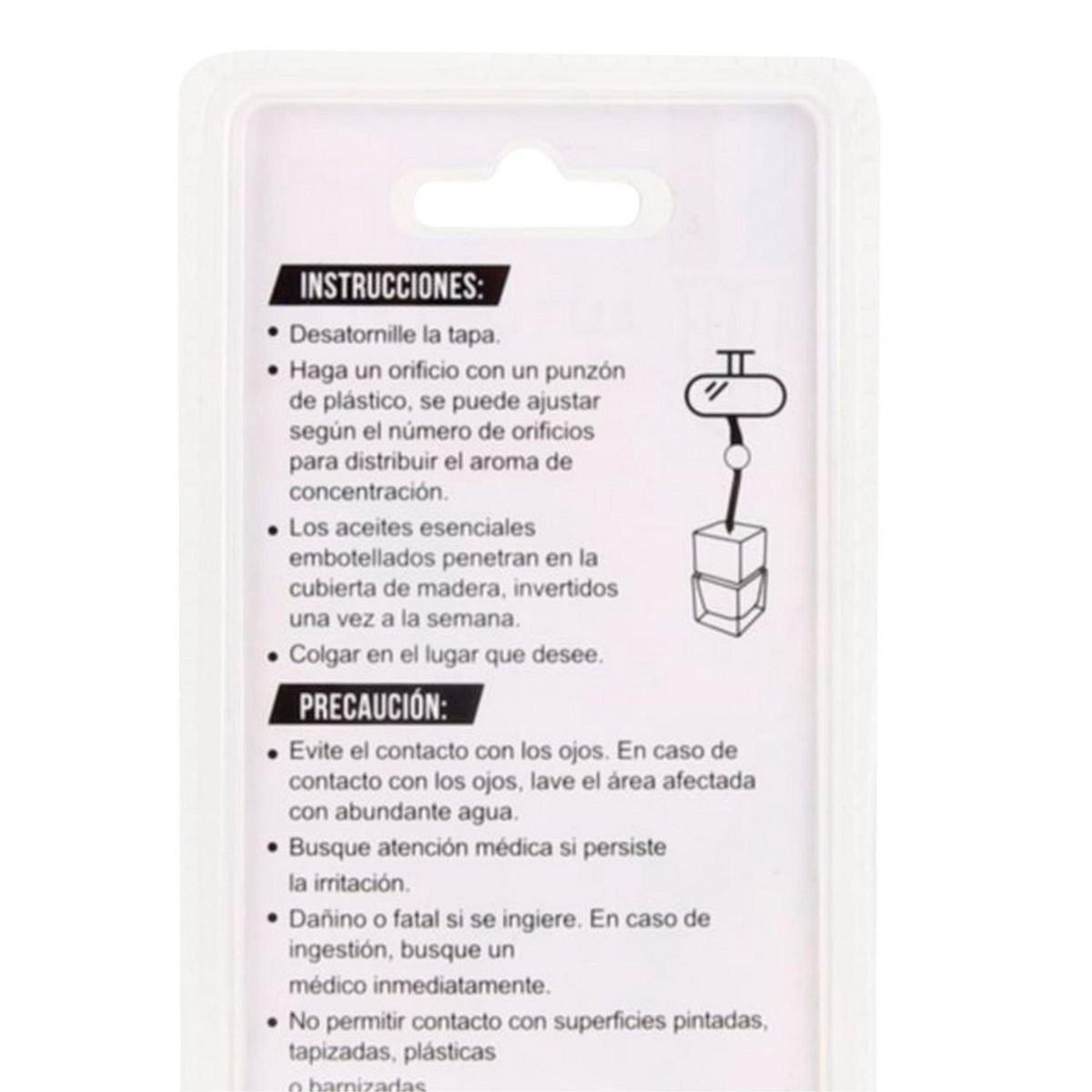 AUTOSTYLE - Ambientador De Papel Vainilla