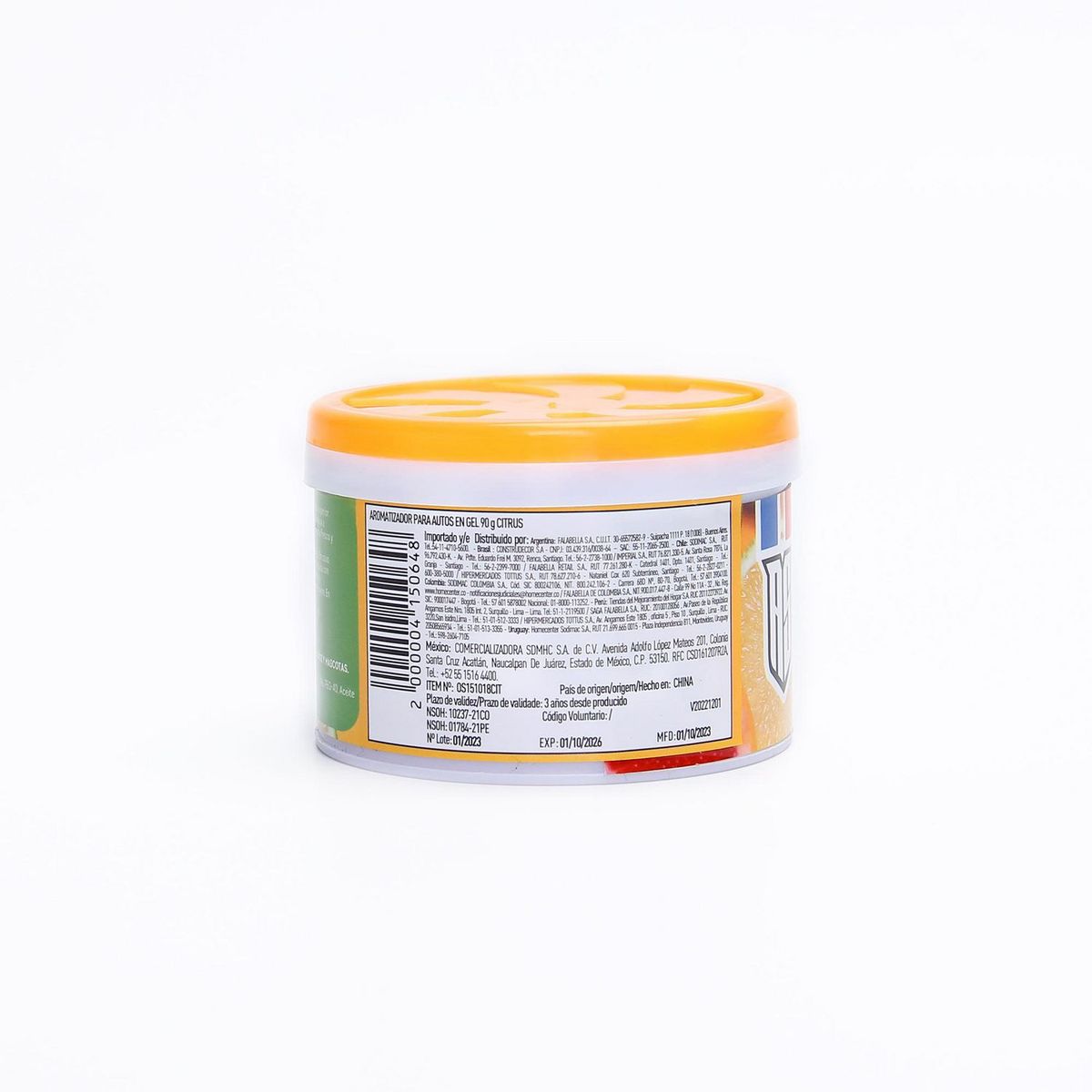 AUTOSTYLE - Ambientador Gel Citrus 90Gr