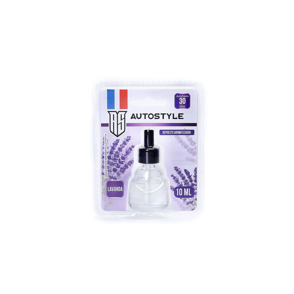 AUTOSTYLE - Repuesto Ambientador para Auto Autostyle LavandacRejilla 10Ml
