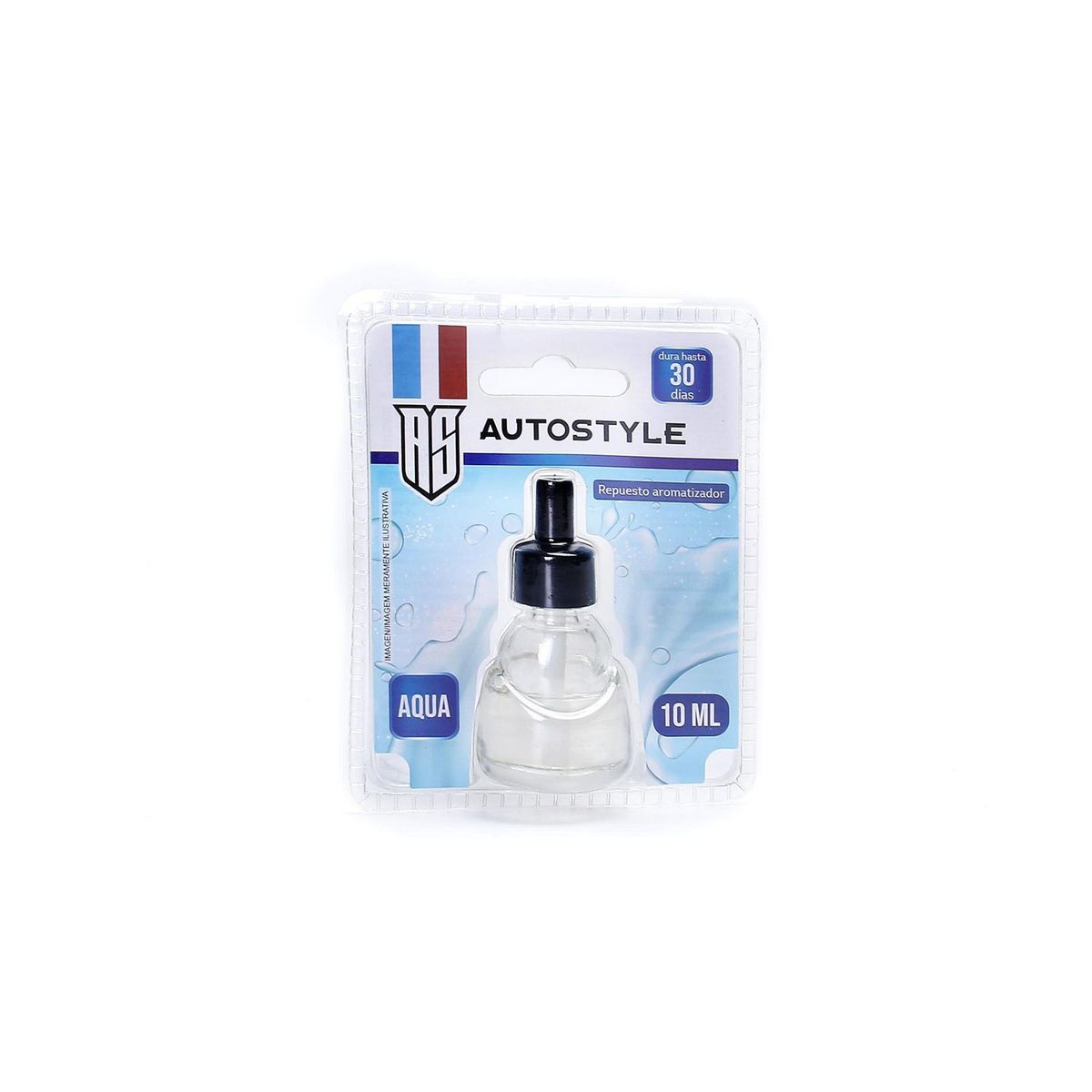 AUTOSTYLE - Repuesto Ambientador para Auto Autostyle Aqua Rejilla 10Ml