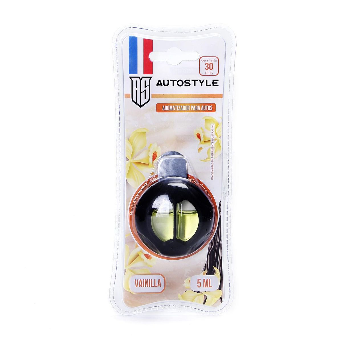 AUTOSTYLE - Ambientador para Auto Autostyle Membrana Vainilla 5Ml