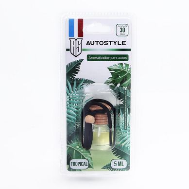Ambientador para Auto Autostyle Liquido Tropical 5Ml