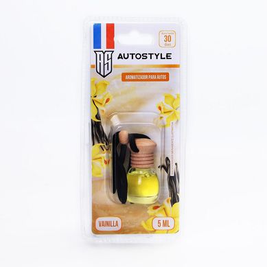 Ambientador para Auto Autostyle Liquido Vainilla 5Ml
