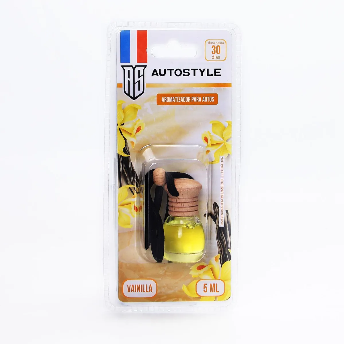 AUTOSTYLE - Ambientador para Auto Autostyle Liquido Vainilla 5Ml