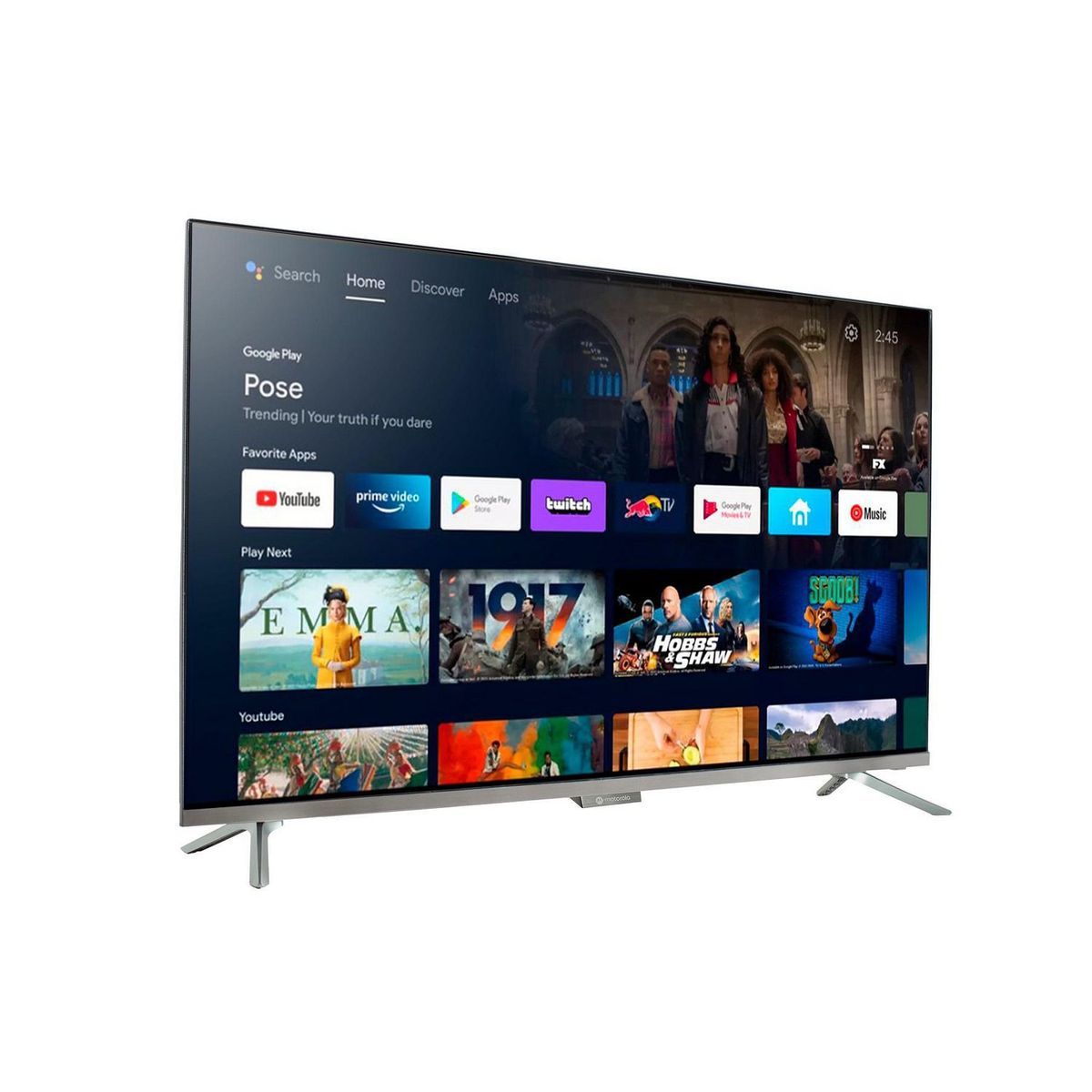 MOTOROLA - Televisor Motorola Smart UHD 50" MOT50ULC13