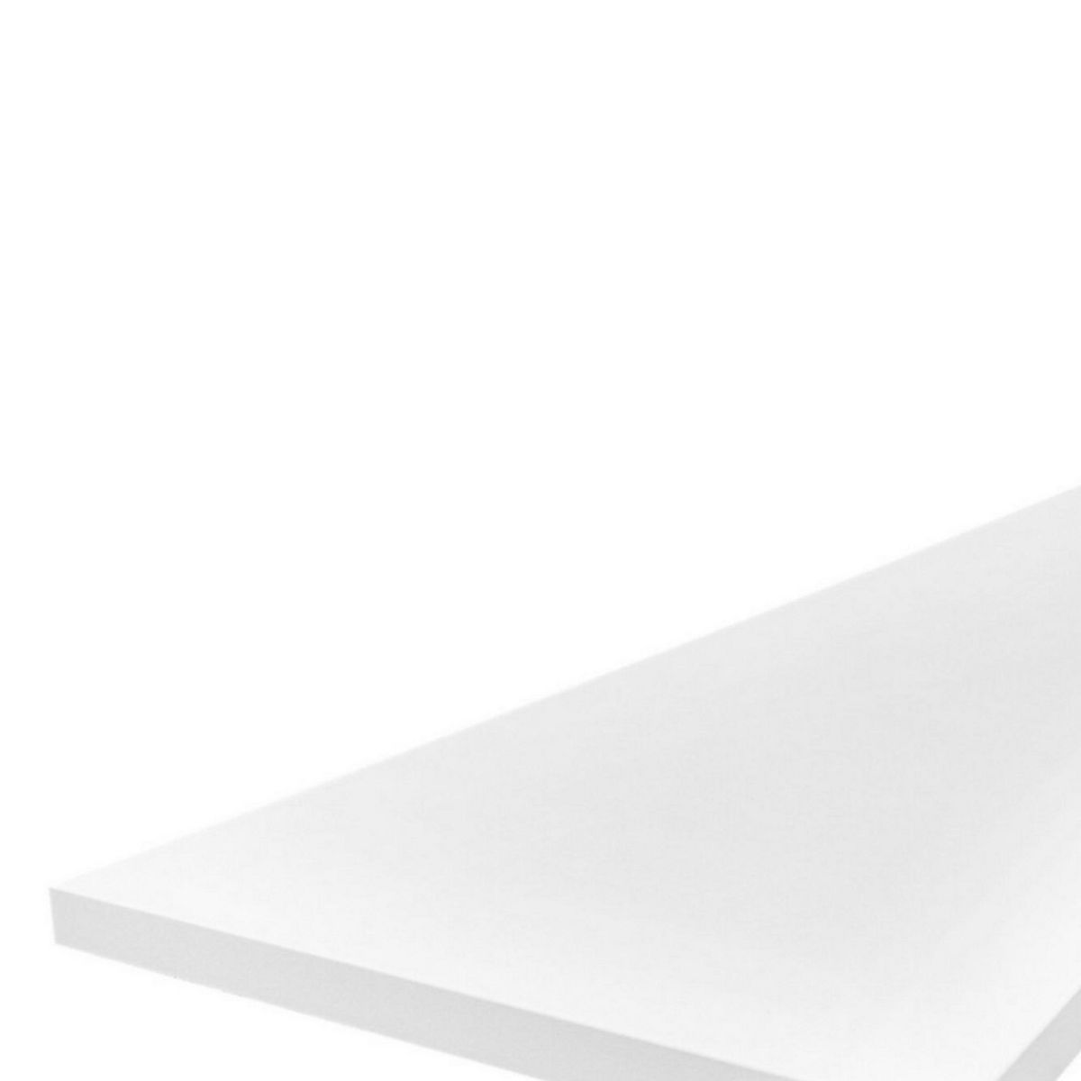 Melamina 18mm 40x244cm Blanco Canto, marca  - Foto 2