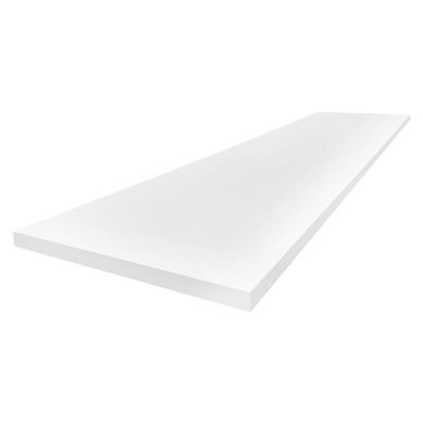 Melamina 18mm 60x244cm Blanco Canto