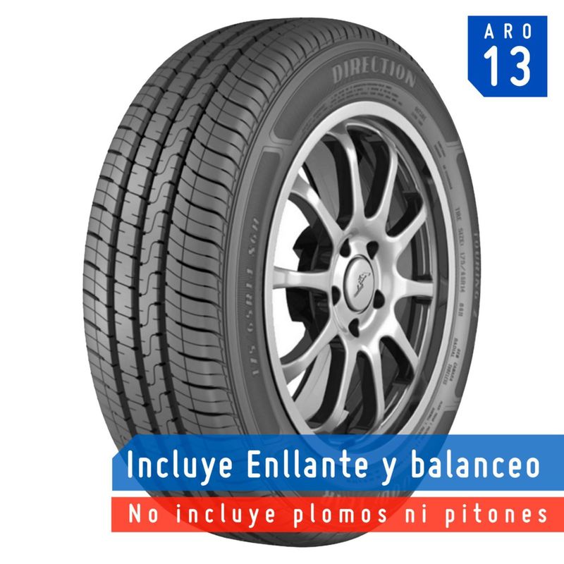 GOODYEAR - Llanta Goodyear Direction Touring 2 175/70 R13 82T