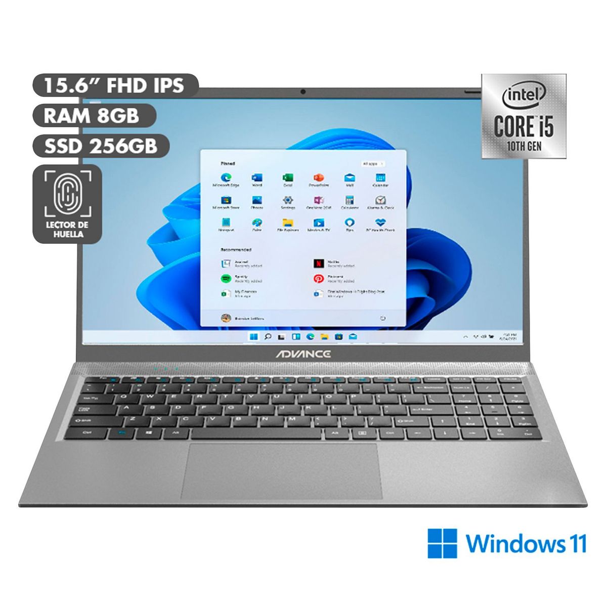 ADVANCE - Laptop/Notebook Advance PS6051 15.6" Core i5 8GB 256GB