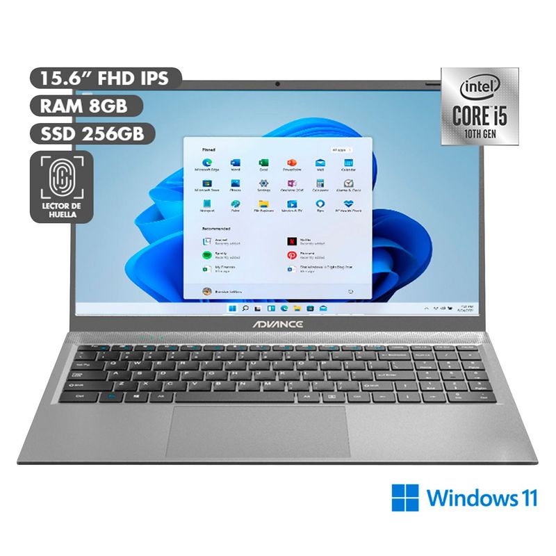 ADVANCE - Laptop/Notebook Advance PS6051 15.6" Core i5 8GB 256GB