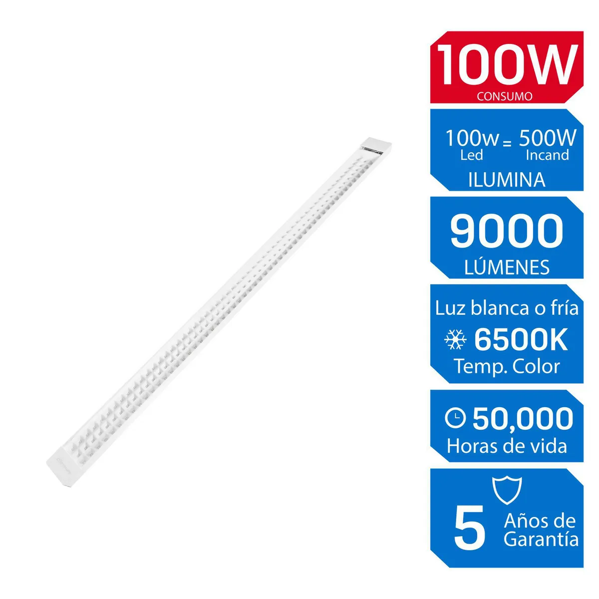 ILUMA - Panel Ultraslim 100W ADO/EMP