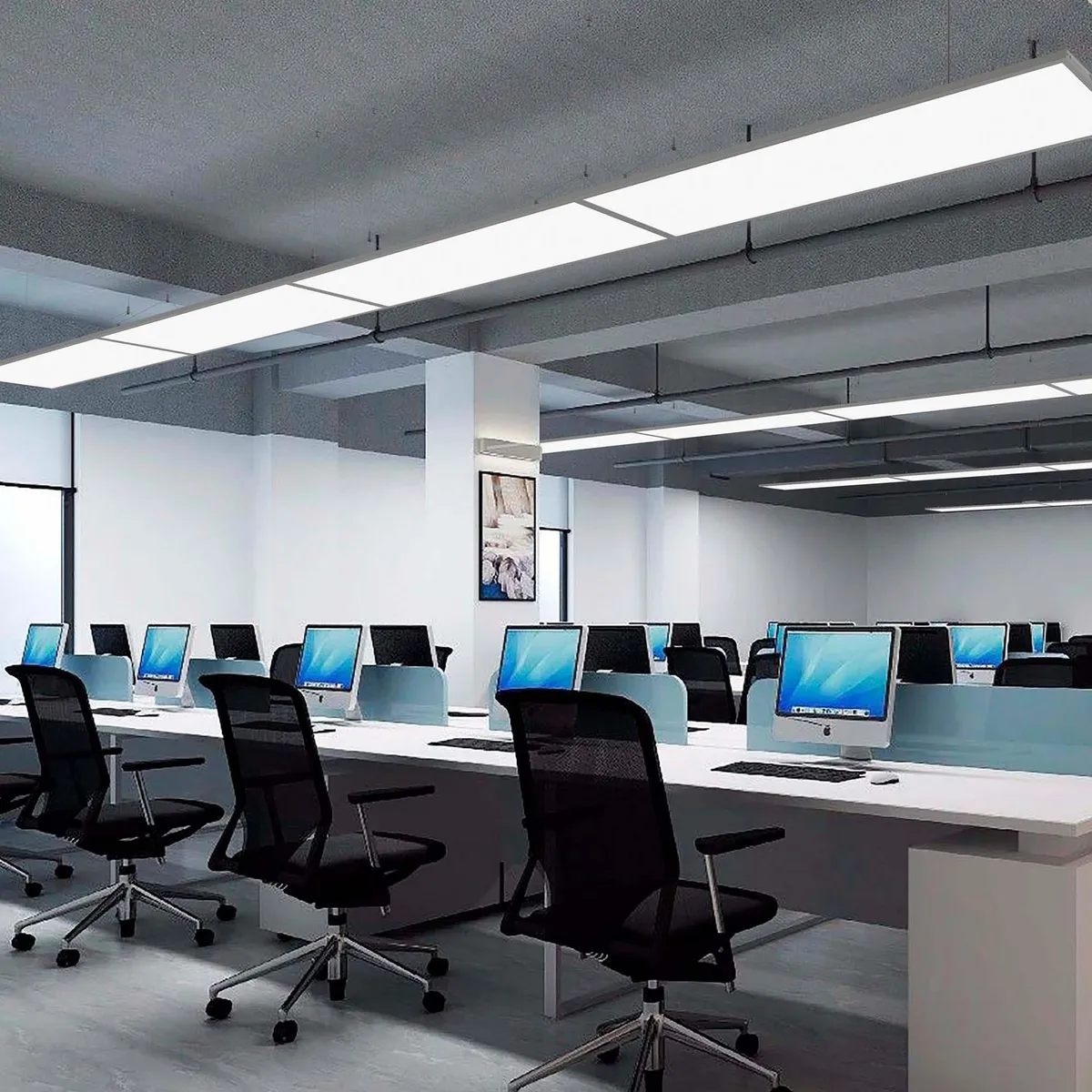 ILUMA - Panel LED Empotrable 60W 120x30cm