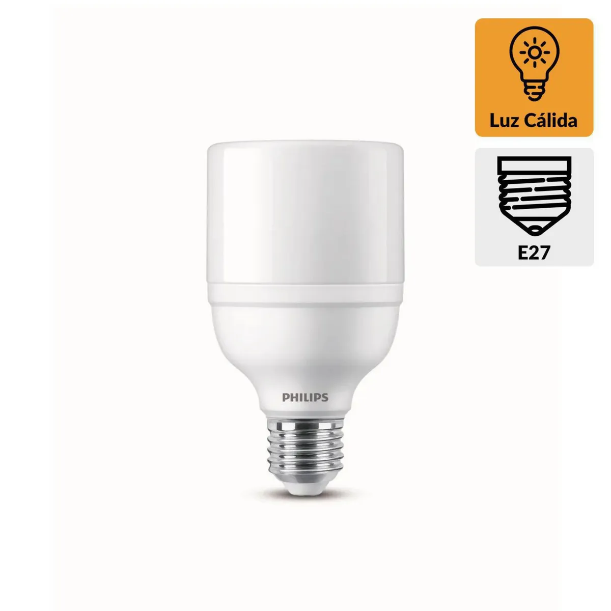 PHILIPS - Foco Ledbright 20W Luz Cálida