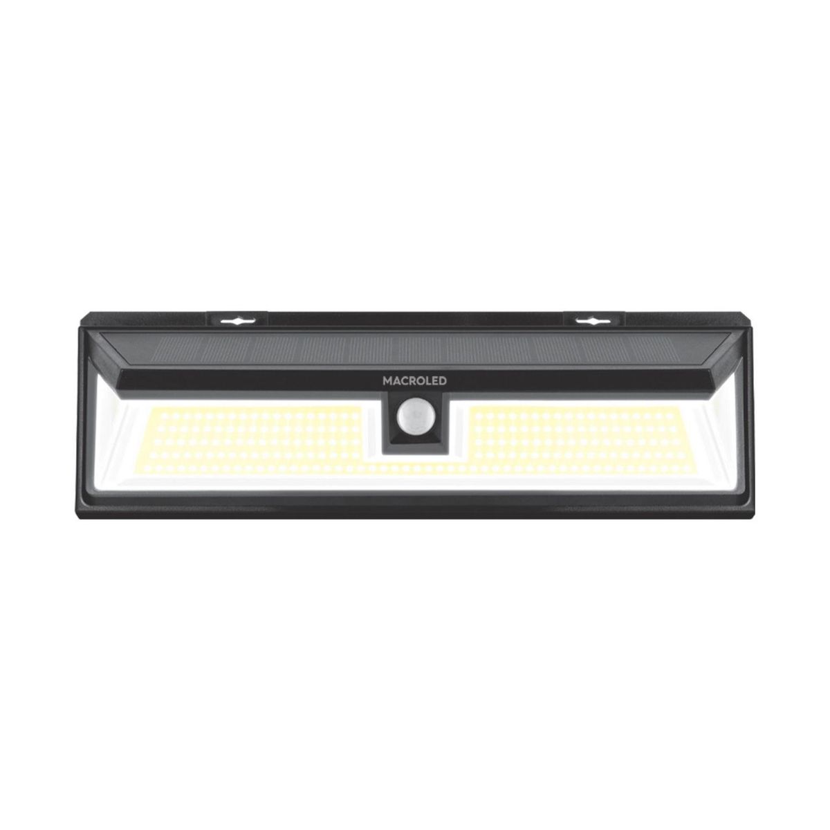  - Reflector Solar De Pared 10W Negro 6500K Luz Fría