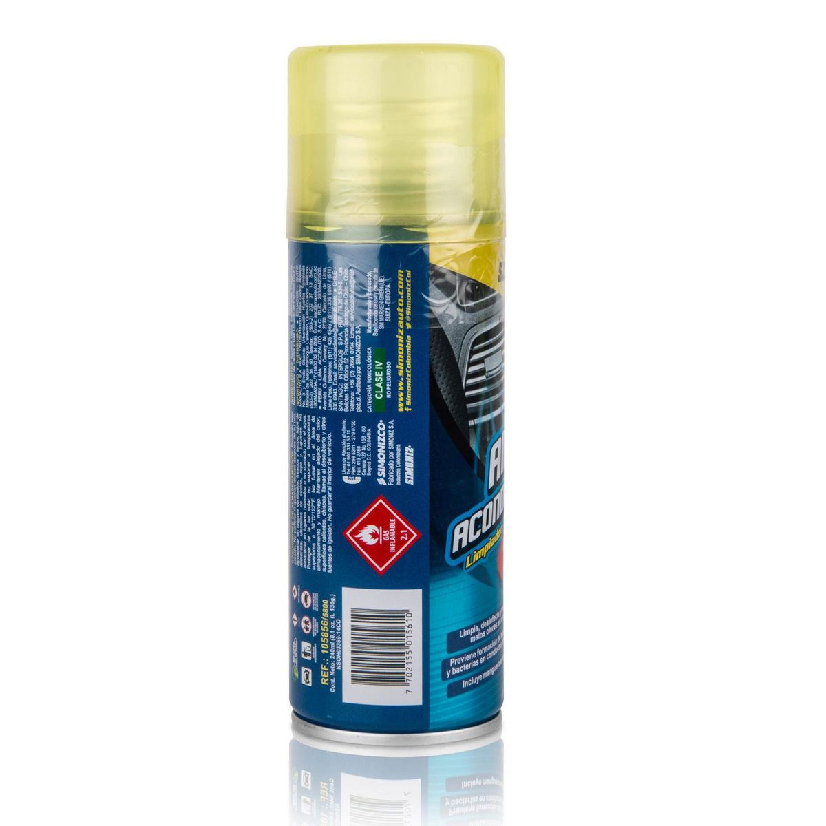 SIMONIZ - Limpiador Desinfectante SIMONIZ para Aire Acondicionado 240ml