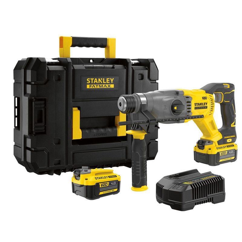 STANLEY - Rotomartillo Inalámbrico Stanley  Fatmax 20V 