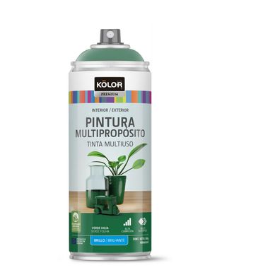 Pintura Spray Verde Hoja Brill 400 Ml