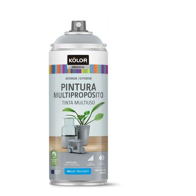 Spray Gris Plata Brill 400 Ml