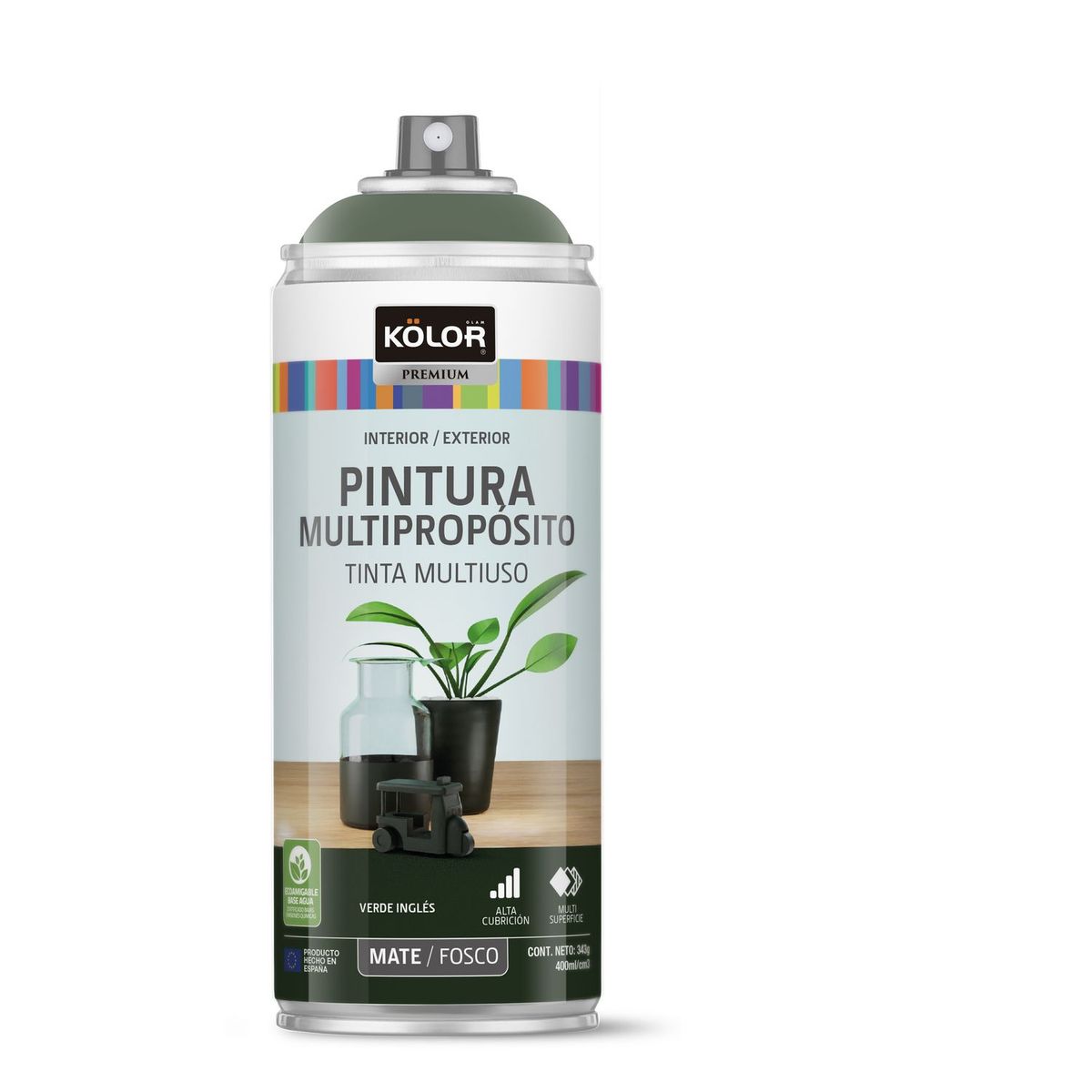 KOLOR - Pintura Spray Ingles Mate 400 Ml