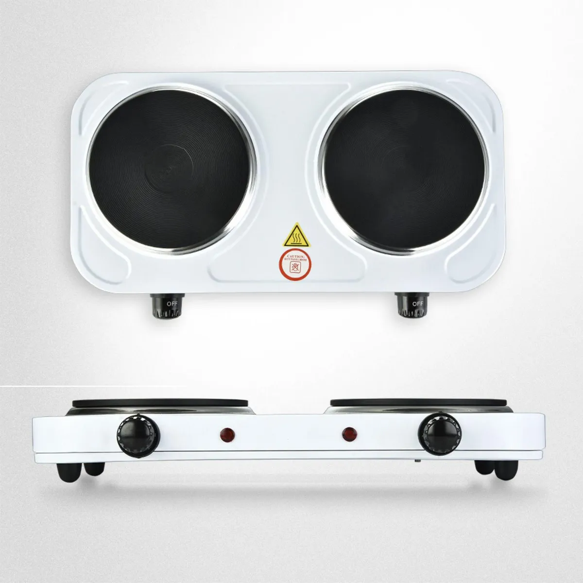 EASYFIX - Cocina de Mesa Eléctrica Blanca Easyfix