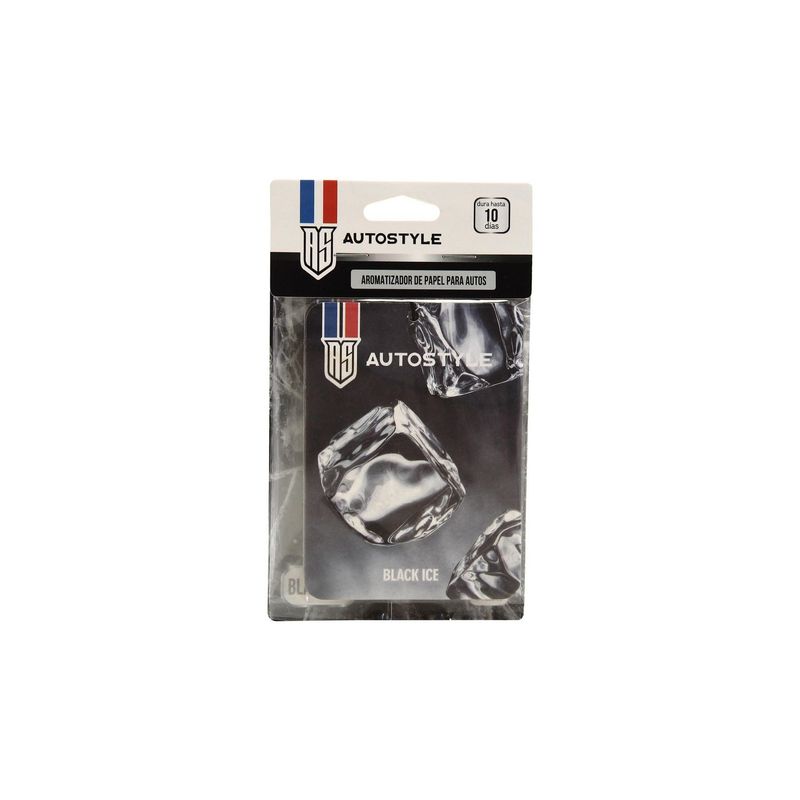 AUTOSTYLE - Aroma de Papel Black Ice x2