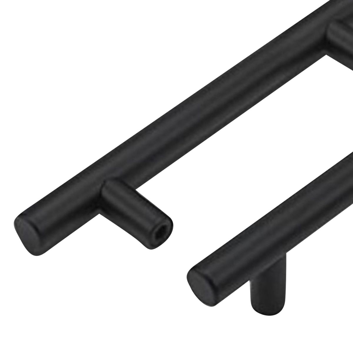 FIXSER - Jalador Inoxidable Negro Redondo 96mm