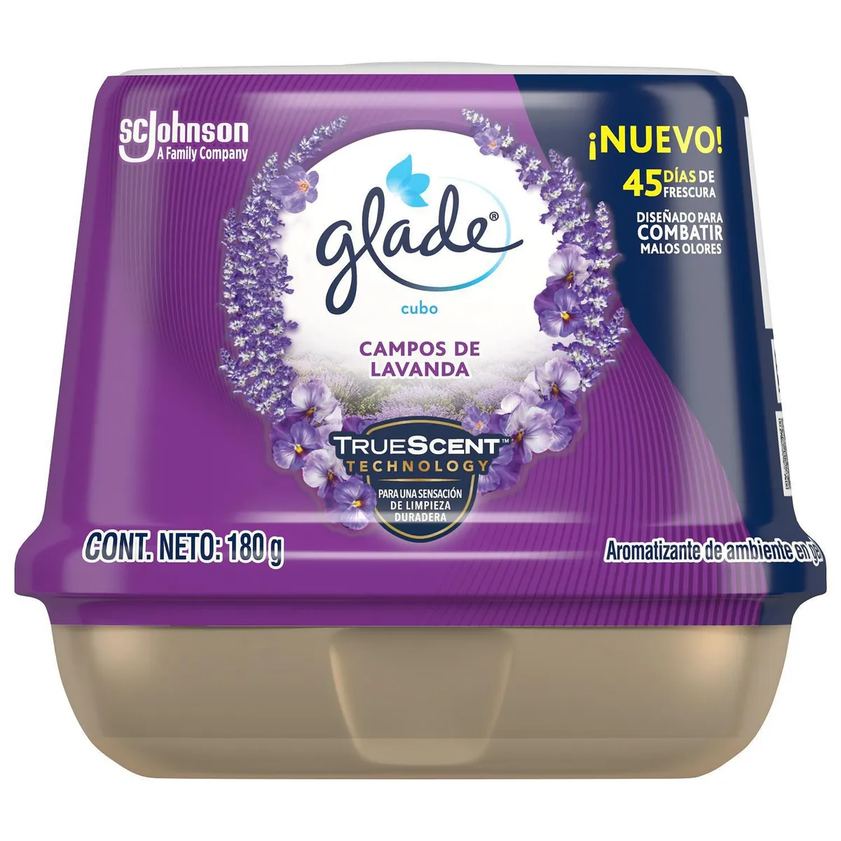 GLADE - Ambientador Glade En Pote Lavanda 180Ml