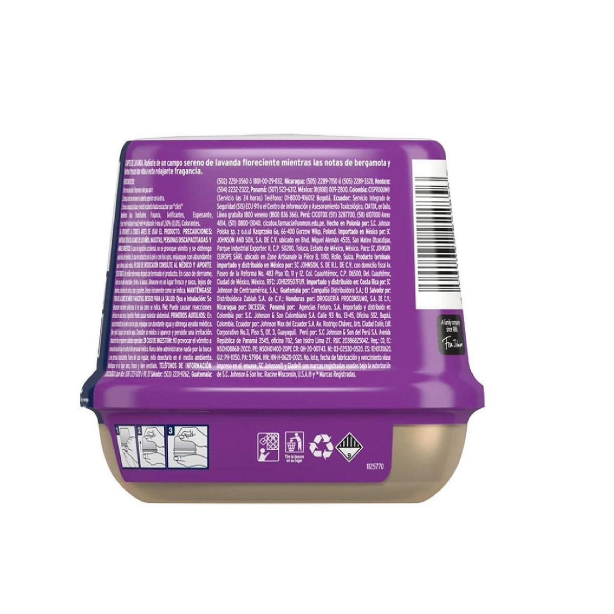 GLADE - Ambientador Glade En Pote Lavanda 180Ml