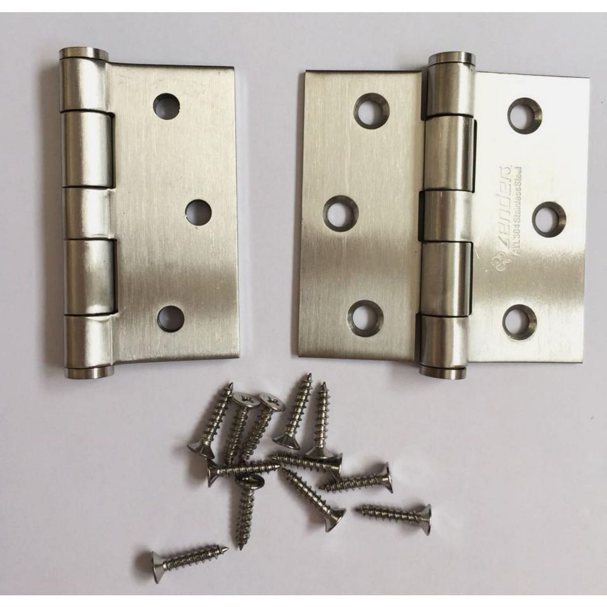 ZENDER - Bisagra de Acero S304 3x3x2.5" x 2 und