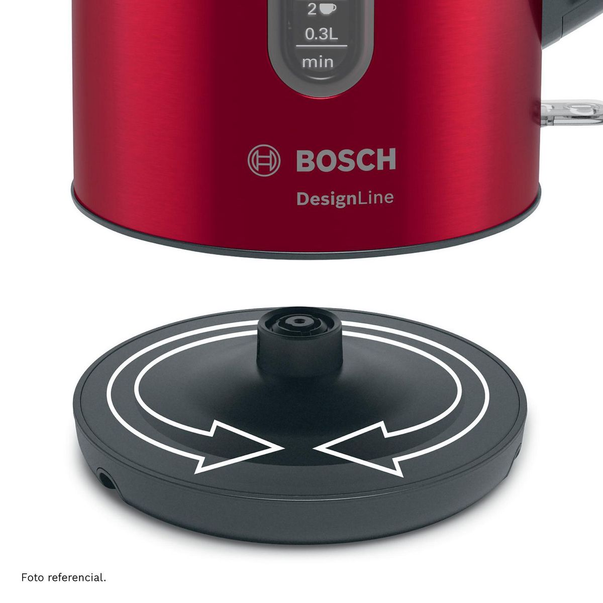 BOSCH - Hervidor Design Line TWK4P434 Rojo