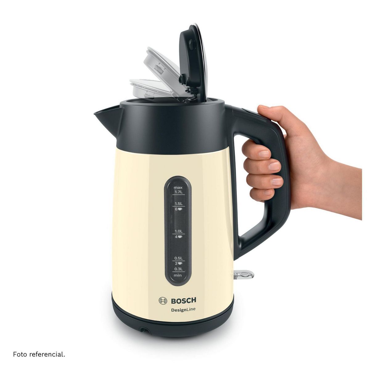 BOSCH - Hervidor Design Line TWK4P437 Crema