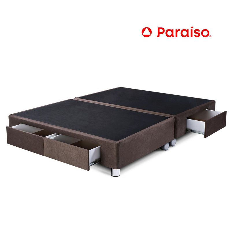 PARAISO - Box Tarima con Cajones Queen
