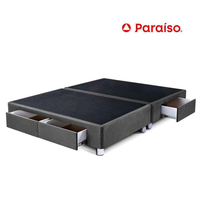 PARAISO - Box Tarima con Cajones Queen