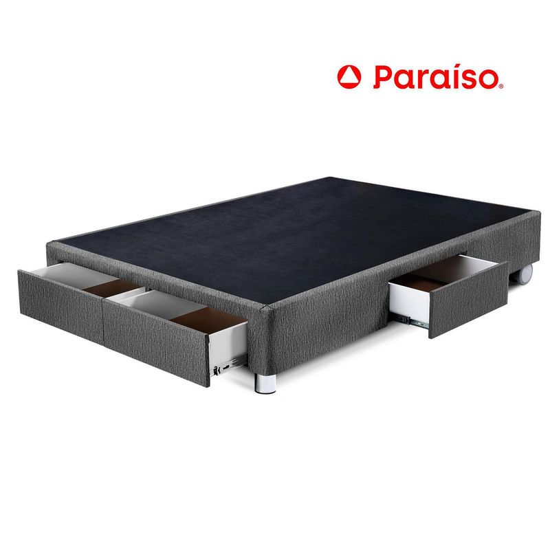PARAISO - Box Tarima con Cajones 2 Plazas