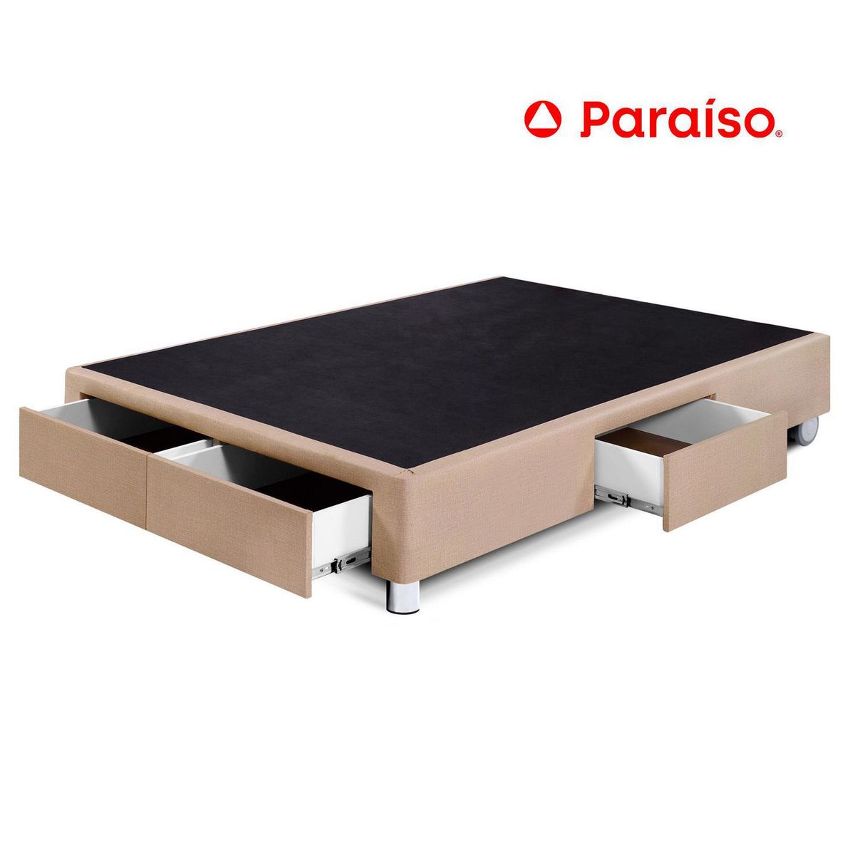 PARAISO - Box Tarima con Cajones 2 Plazas