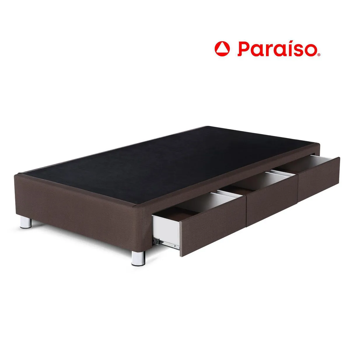 PARAISO - Box Tarima con Cajones 1.5 Plazas