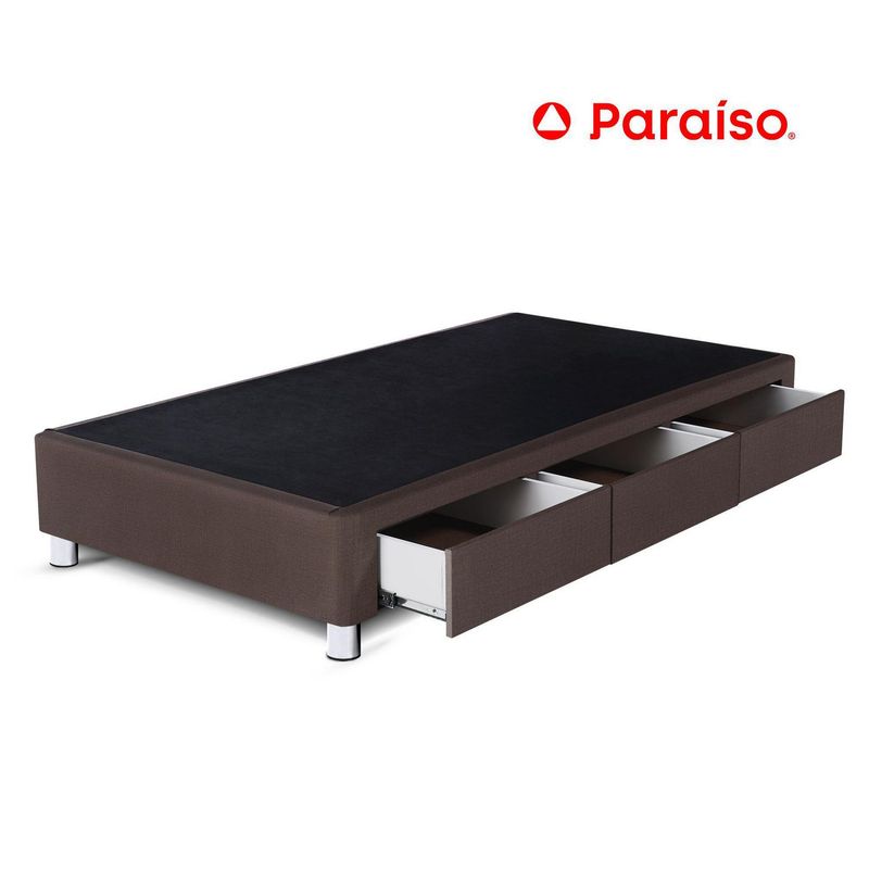 PARAISO - Box Tarima con Cajones 1.5 Plazas