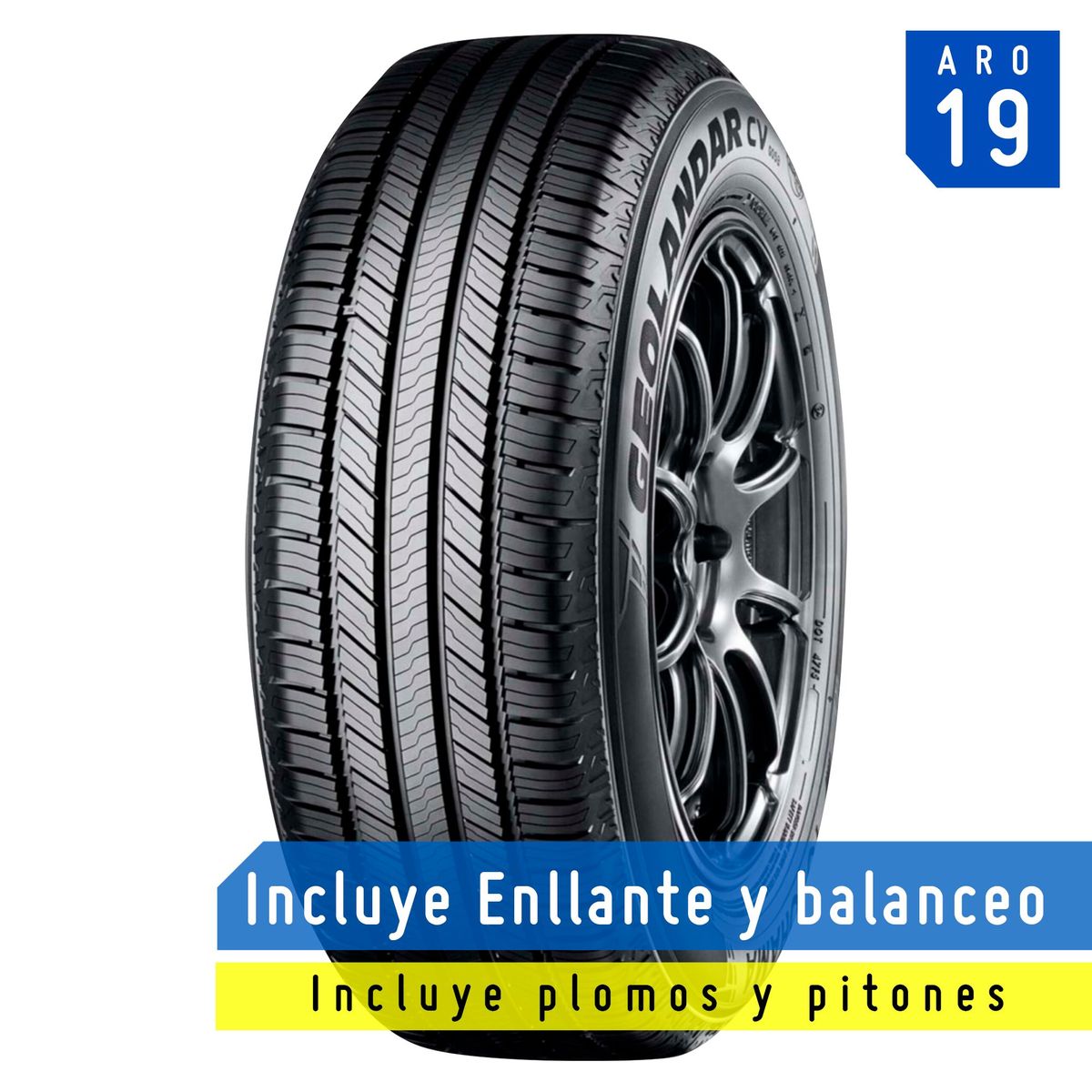 YOKOHAMA - Llanta Yokohama Geolandar CV G058 235/55 R19 105V