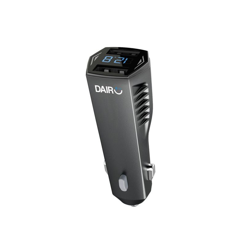 DAIRU - Cargador UBSX2 4.8A con Voltímetro