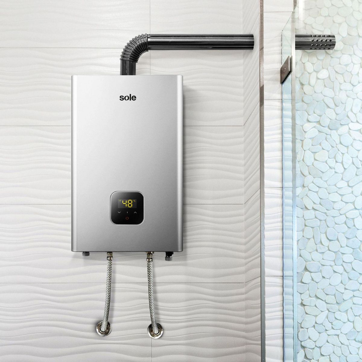 SOLE - Calentador Instantáneo Sole Tiro Forzado Glp 14L C/Acc