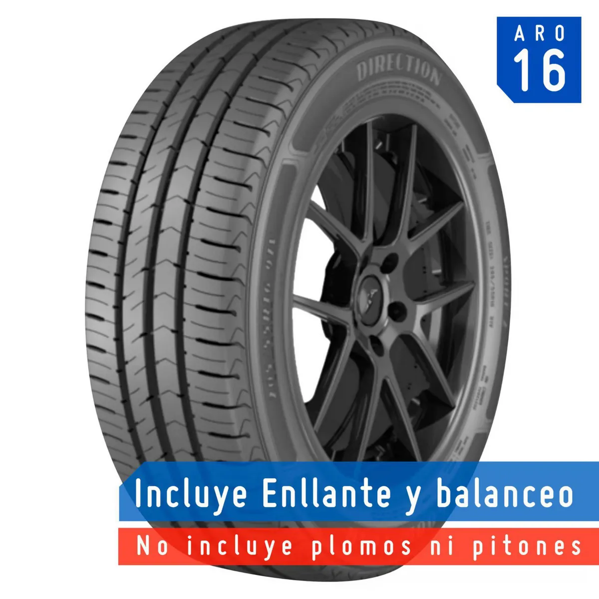 GOODYEAR - Llanta Goodyear Direction Sport 2 205/55 R16 91V