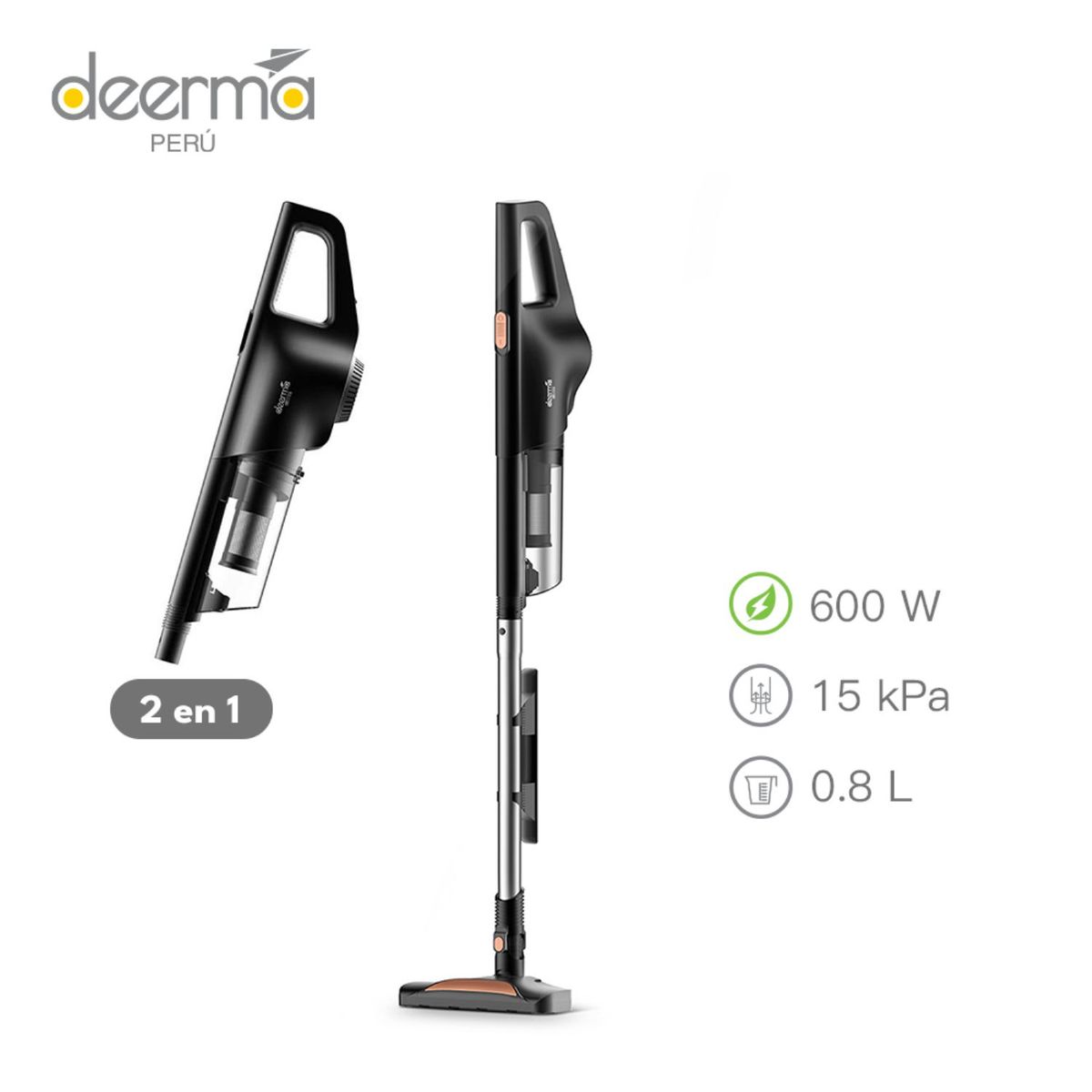 DEERMA - Aspiradora Deerma Cyclon Filter DX600